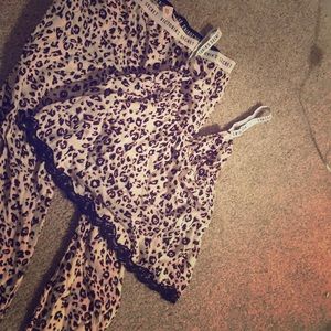 Victoria’s Secret cami and jogger sleep set